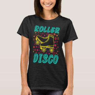 T-shirt Roller skates disco inline patin roller patinage