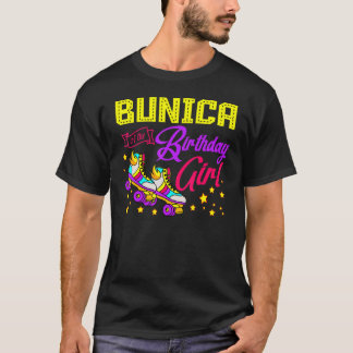 T-shirt Roller Skates Patinage Bunica De La Fille Annivers