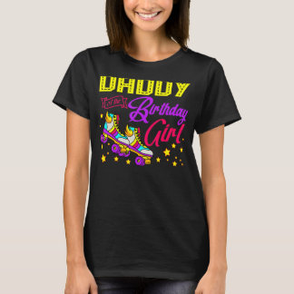 T-shirt Roller Skates Patinage Papa De L'Anniversaire Fill