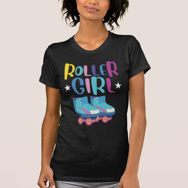 T-shirt Roller Sking Rollerblading (Devant)