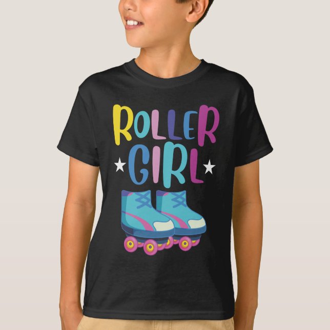 T-shirt Roller Sking Rollerblading (Devant)