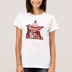 T-shirt rollergirl