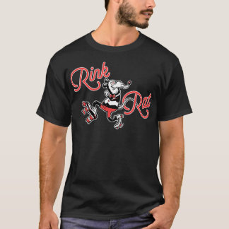 T-shirt RollerSkating Funky Rat Retro 60s