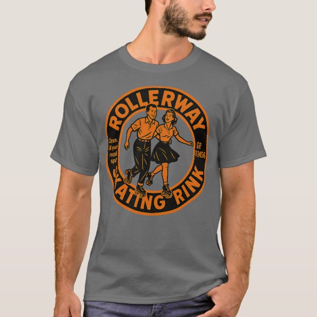 T-shirt Rollerway - Sacramento, CA (Devant)