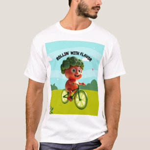 T-shirt Rollin De Café" Avec Boue De Saveur