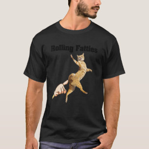 T-shirt Rolling Fatties Cat 2