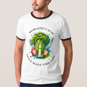 T-shirt Romaine Calm, Ne Kale pas Le Vibe