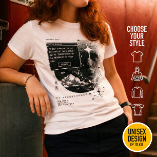 T-shirt Romains 12:2 Renouveler Votre Système de Message M