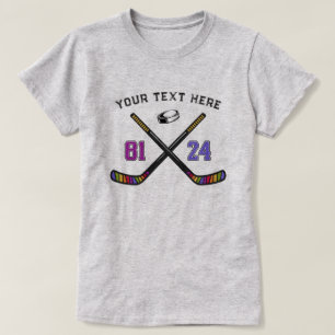 T-shirt Roman de hockey sur glace Team Hollanov Shane & Il