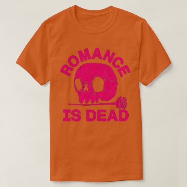 T-shirt Romance est mort (Design devant)