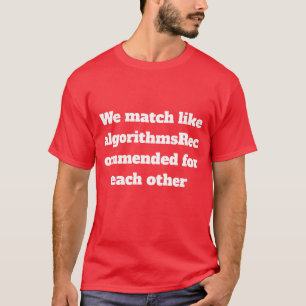 T-Shirt Romantischer Valentinstag Passendes Paar