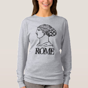 T-shirt ROME, chemises de voyage, ajouter du texte