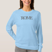 ROME, chemises de voyage, ajouter du texte