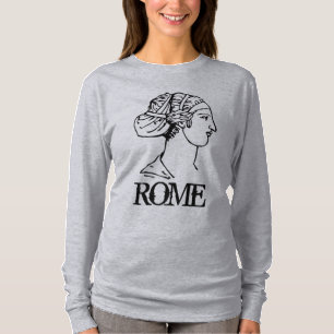 T-shirt ROME, chemises de voyage, ajouter du texte