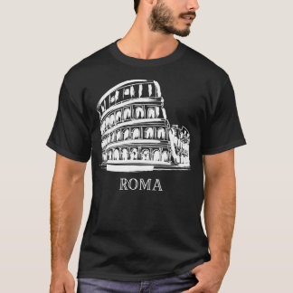 T-shirt Rome Colisée Italie Italia Amphithéâtre romain I L