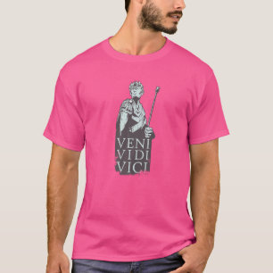 T-shirt Rome Empire Romain Veni Vidi Vici Gaius Julius Cäs