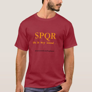 T-shirt Rome - il est dans mon sang…