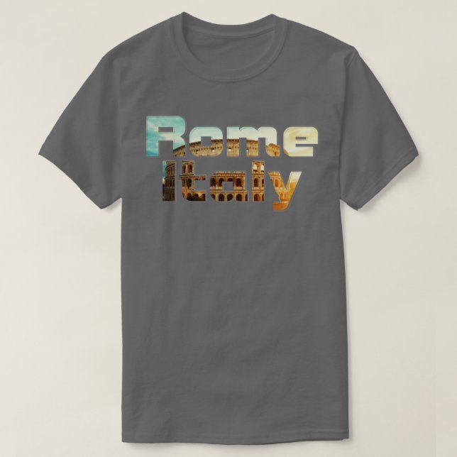T-shirt Rome Italie (Design devant)