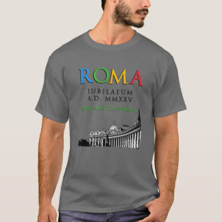 T-shirt Rome Jubilé pèlerins de l'espérance 2025, Dieu chr