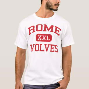 T-shirt Rome - loups - lycée de Rome - Rome la Géorgie