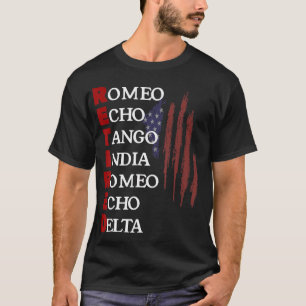T-shirt Romeo Echo Tango Inde Romeo Echo Delta Ve