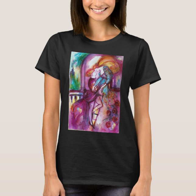 T-shirt ROMEO ET JULIET Romantique Saint Valentin (Devant)