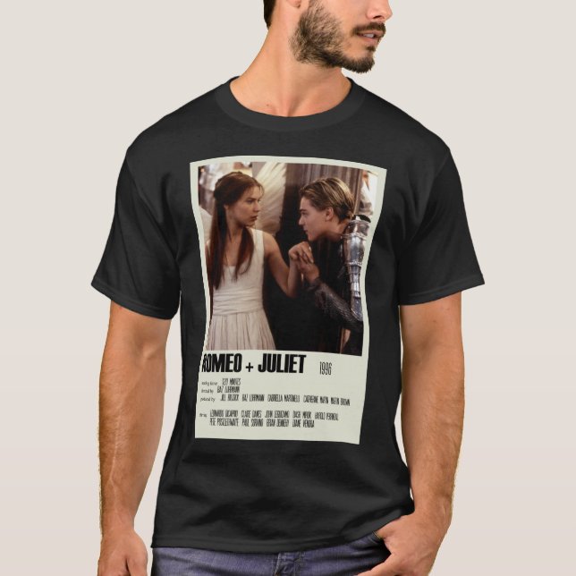 T-shirt Romeo + Juliet 1996 Alternative Poster Art Movie L (Devant)
