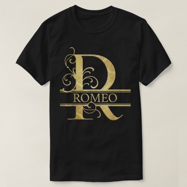 T-shirt Romeo Name  (Design devant)