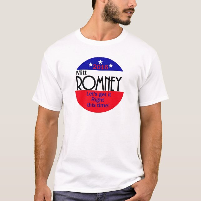 T-shirt Romney 2016 (Devant)