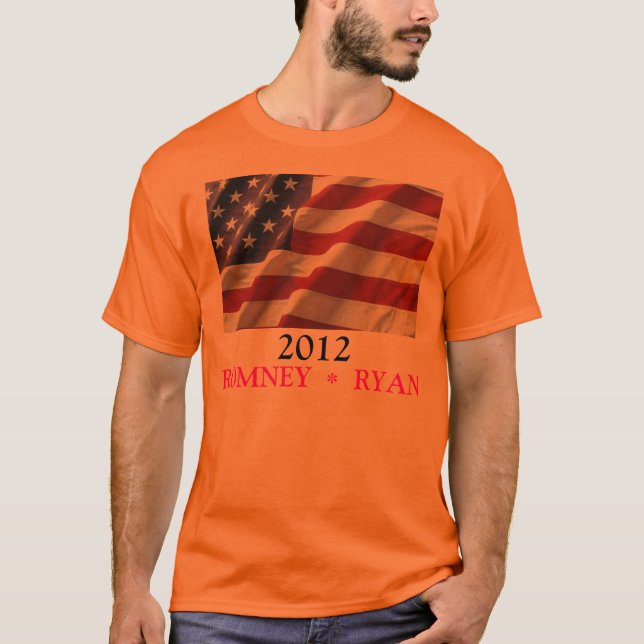 T-SHIRT ROMNEY RYAN 2012 (Devant)