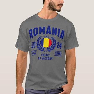 T-shirt Romnia 2024 Amateur de Sport
