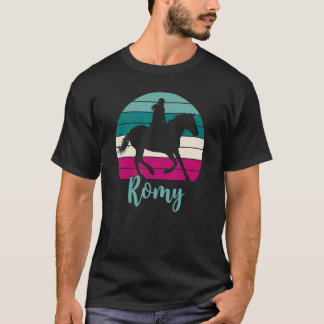 T-shirt Romy Nom Cadeau - Chemise équestre Romy Horse Girl