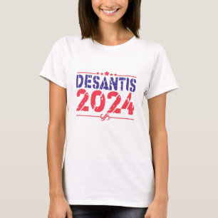 T-shirt Ron DeSantis 2024 Président Élection Cadeau Vintag