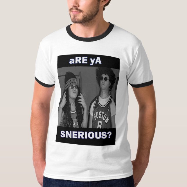 T-shirt Ron-n-chrétien-SNERIOUS (Devant)