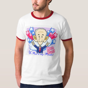 T-shirt Ron Paul, Dr. Paul est mon président