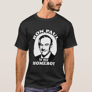 T-shirt Ron Paul est mon homeboy