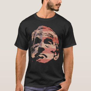 T-shirt Ron Paul et le drapeau
