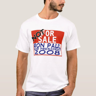 T-shirt Ron Paul n'est pas en vente