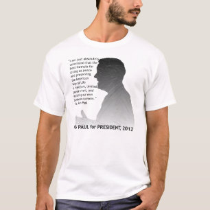 T-shirt Ron Paul pour le président