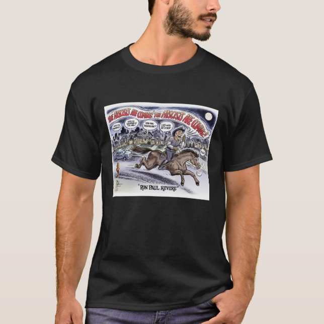 T-shirt Ron Paul vénèrent la chemise (Devant)