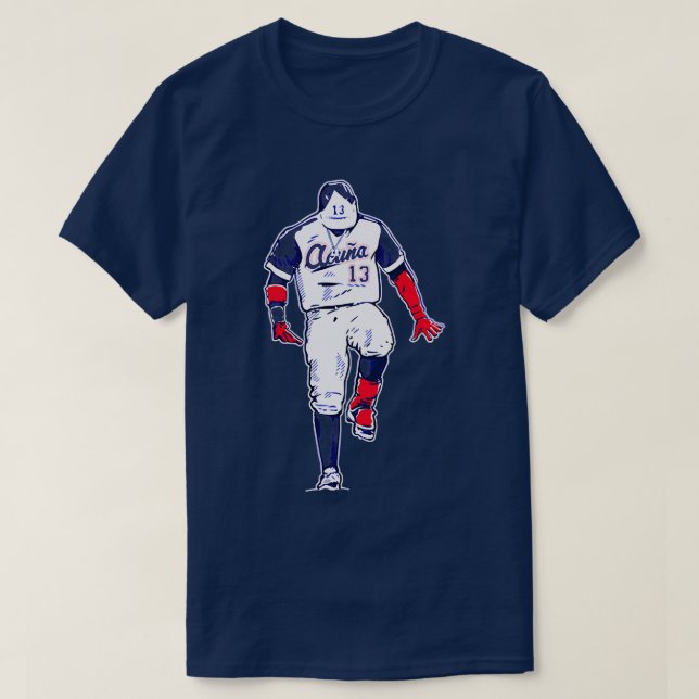 T-shirt Ronald Acuna Jr SuperPose (Design devant)