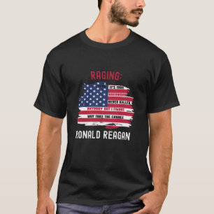 T-shirt Ronald Ragin Reagan, Je Sens Des Commies