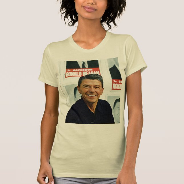 T-shirt Ronald Reagan (Devant)