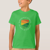 T-shirt rond de logo