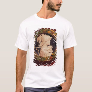 T-shirt Rondeau soutenant un portrait de profil