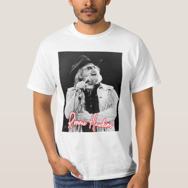 T-shirt Ronnie hawkins rétro (Devant)