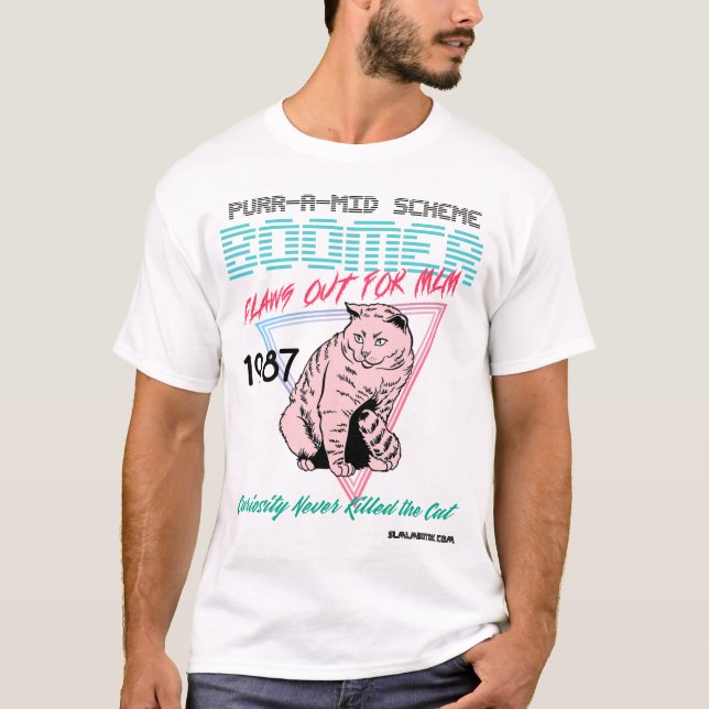T-shirt Ronronnement-un-Mi boomer de plan : Tee - shirt de (Devant)
