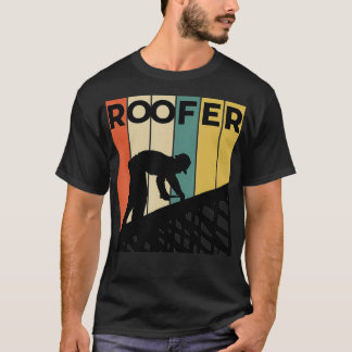T-shirt Roofer Retro Style Roofer Jersey