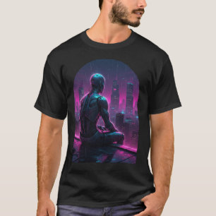 T-shirt Rooftop Android City Gaze Tee
