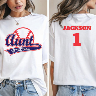 T-shirt Rookie de baseball de l'année Baseball 1er anniver